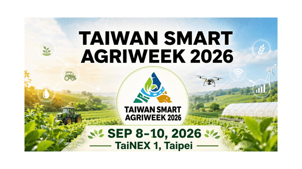 Li-Yen is heading to Taiwan Smart Agriweek!